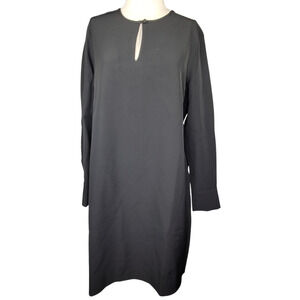 Boston Proper Black Shift Dress Size Large New with Tags